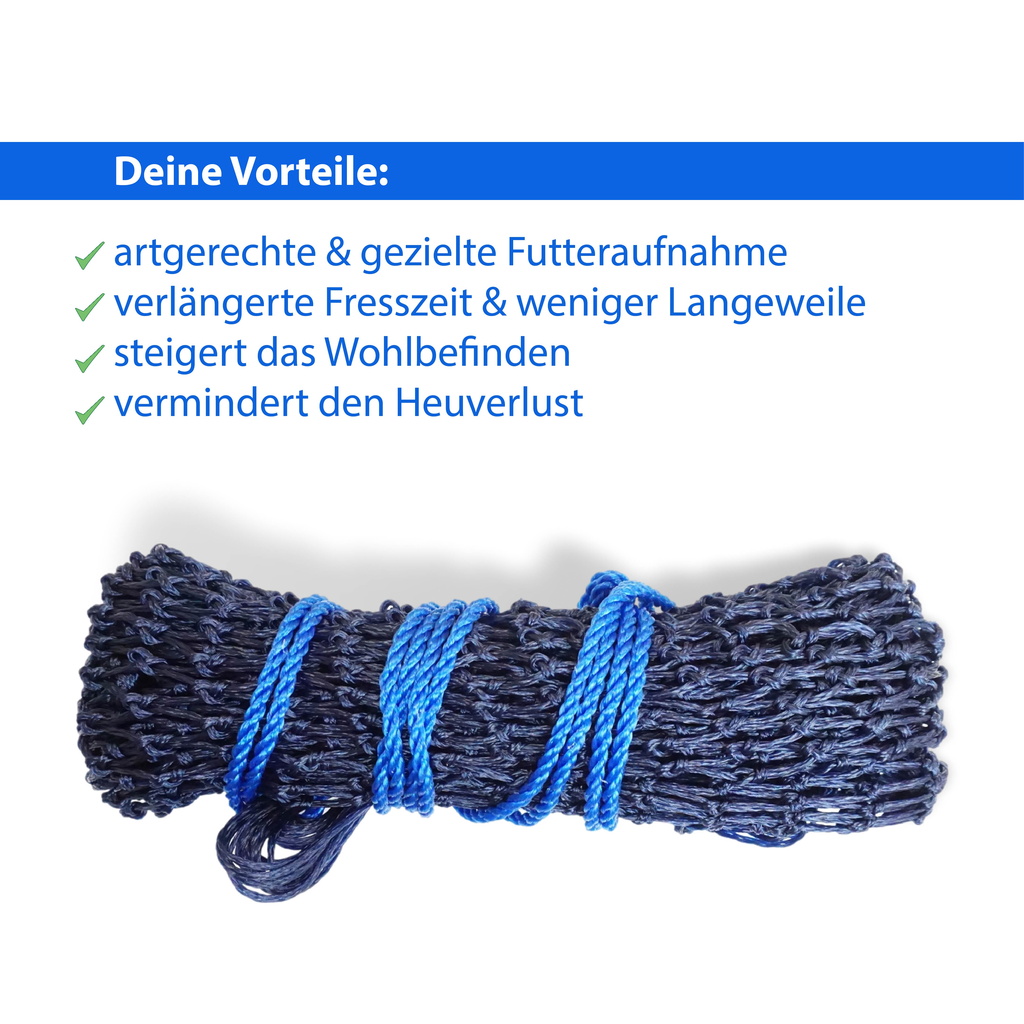 Heunetz extra engmaschig 3x3 cm, 4,5 kg Füllgewicht